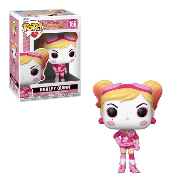 Funko Other - Funko Pop! Heroes: DC Bombshells - Harley Quinn #166 Breast Cancer Aware…